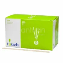 7" Wooden Coffee Stirrers1000pcs/box (10 Box/cs)