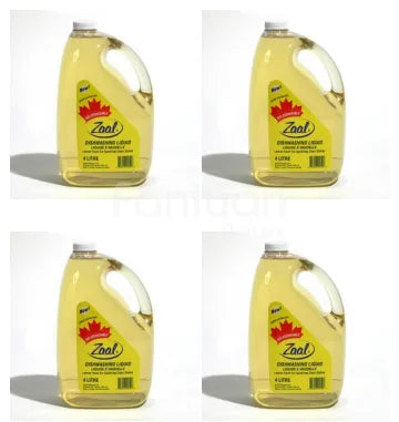 Detergent Lemon Fresh Dish Zaal 4x4l/cs