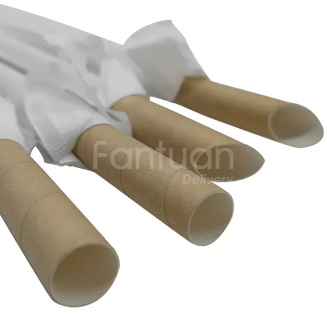 8.5" Kraft Paper Straw 12mm Indv.wrap 2000 Pcs/cs