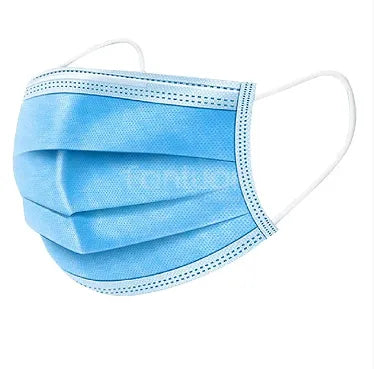 Blue Ear Loop Disposable Protective Face Mask 3 Ply 50/box