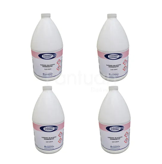 Bleach 6% 4litre *4 Bottle/cs -4404