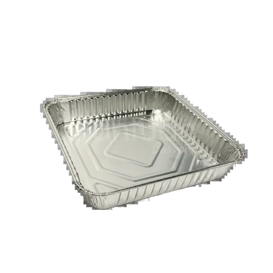 8" Square Foil Container, 300/cs