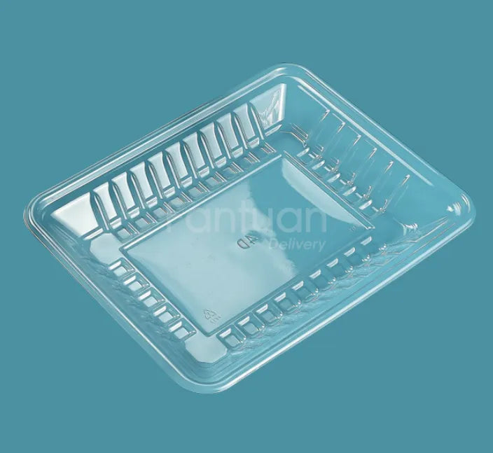 4d Pet Clear Meat Tray 500/cs