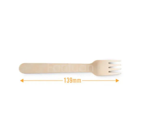 Wooden Fork 1000pc/cs - Wr01wdfk