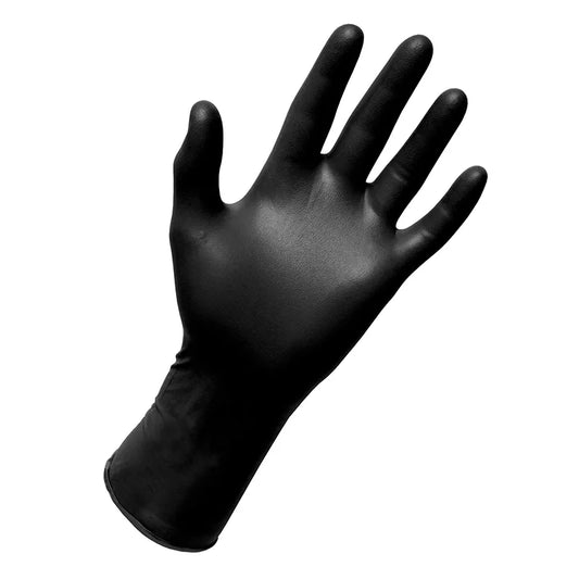 Tactical Plus Black Nitrile Glove (m) 100/box
