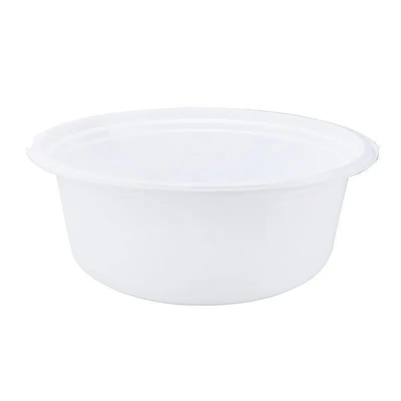 Lbk 2500ml (85oz) White Plastic Bowl (fit Pg230lid) 150/cs