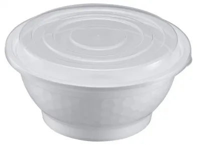 50oz White Microwaveable Noodle Bowl (fit Nb50l) 300/cs