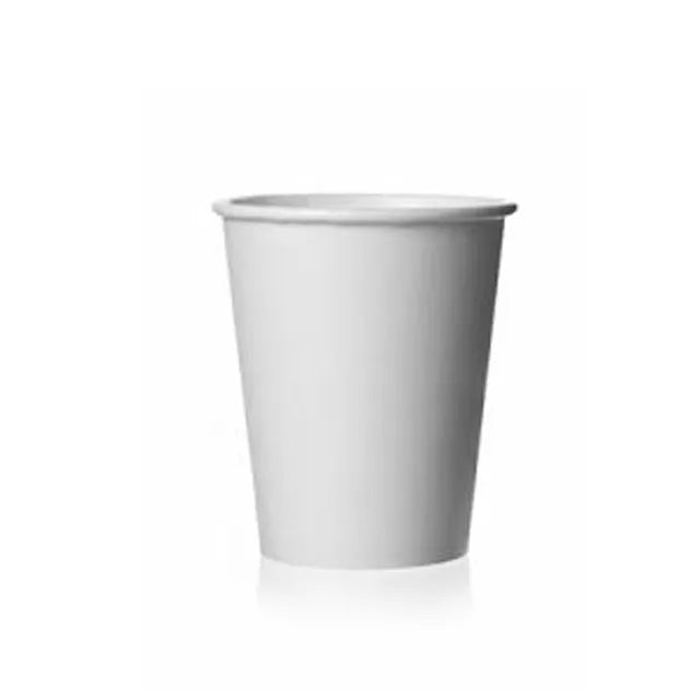 8oz Paper Hot Cup White (fit D80 Lid) 1000/cs