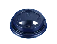 Black Plastic Lid for 8oz Coffee Cup 1000/cs