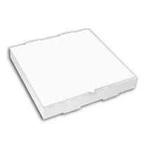 Pizza Box 12" White & Brown 50/pk