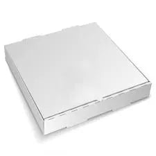 Pizza Box 10" White & Brown 50/pk