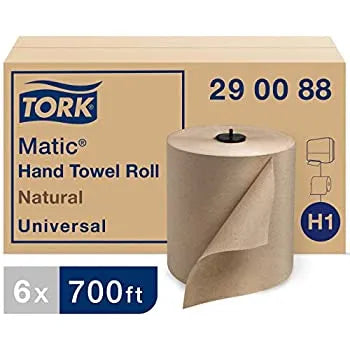 290088 Tork Matic 8" Kraft Towel 6roll X 700ft/cs