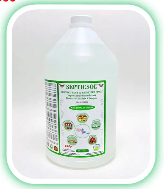 Table And Chair Floor Cleaning Fluid (alcohol-free) 3.8l/barrel-septicsol3.8l