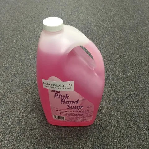 Hand Soap Lotion Pink Zaal 4 Litre/bottle