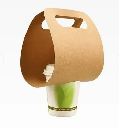 Kraft Paper 1 Cup Carrier 600/case