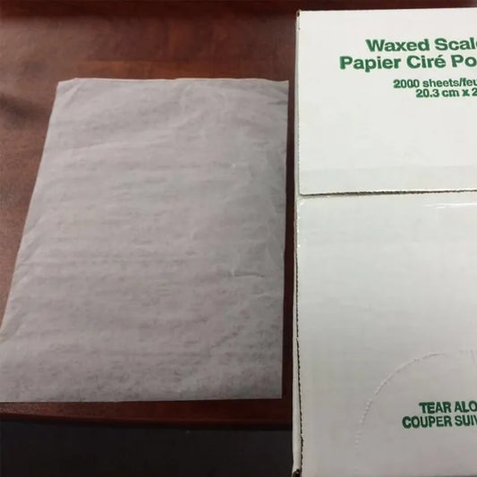 Dry Wax Paper 8x11 2000sheet/cs