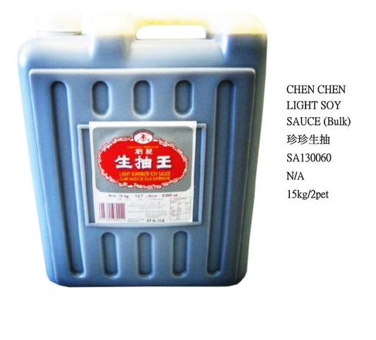 CHENCHEN LIGHT SOY SAUCE 15kg/2pet