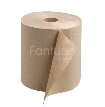 Kraft Roll Towel 12 Rolls*600/cs -h065