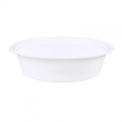 LBK300ml（10oz）白色塑胶碗 配LBK120盖（盖子单独购买）600/cs