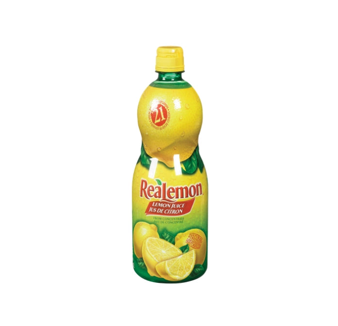 Realemon Single Strength Lemon Juice 945 ml*12