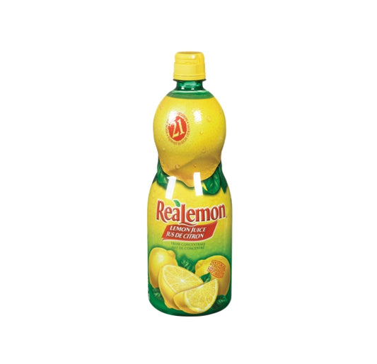 Realemon Single Strength Lemon Juice 945 ml*12